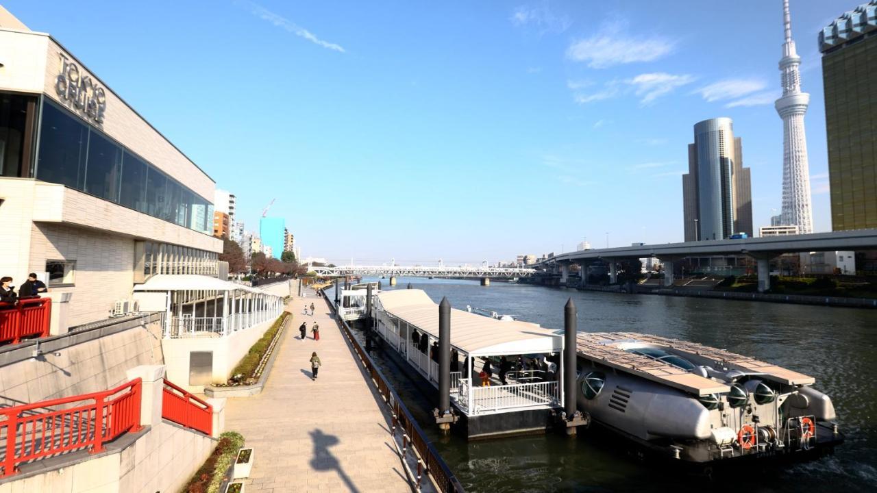 Ryokan Kamogawa Asakusa Tokio Exterior foto