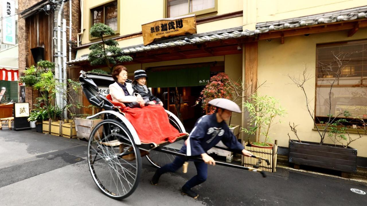 Ryokan Kamogawa Asakusa Tokio Exterior foto