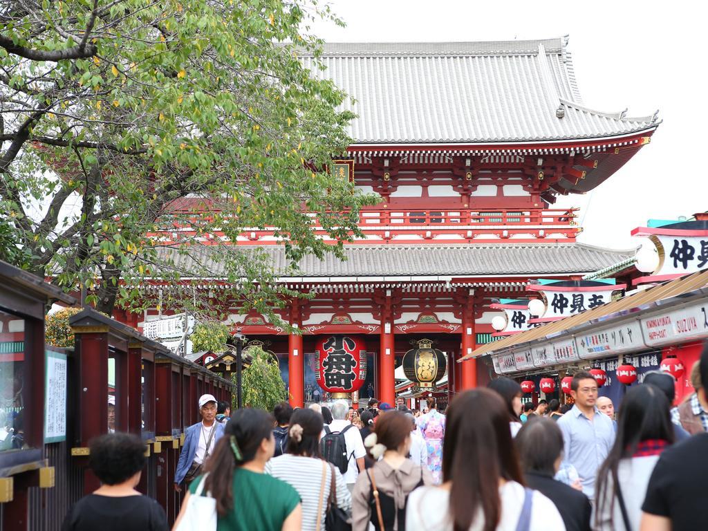 Ryokan Kamogawa Asakusa Tokio Exterior foto